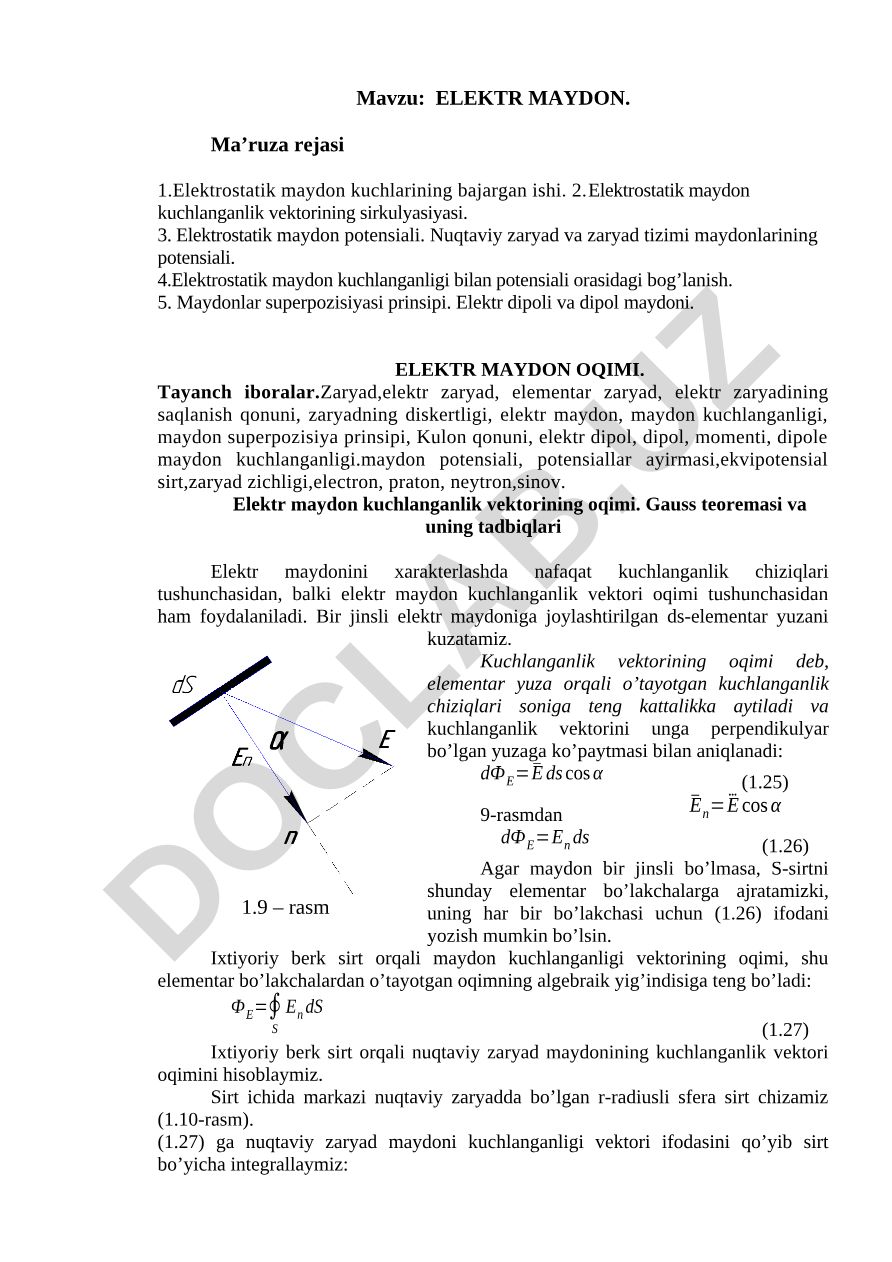 ELEKTR MAYDON