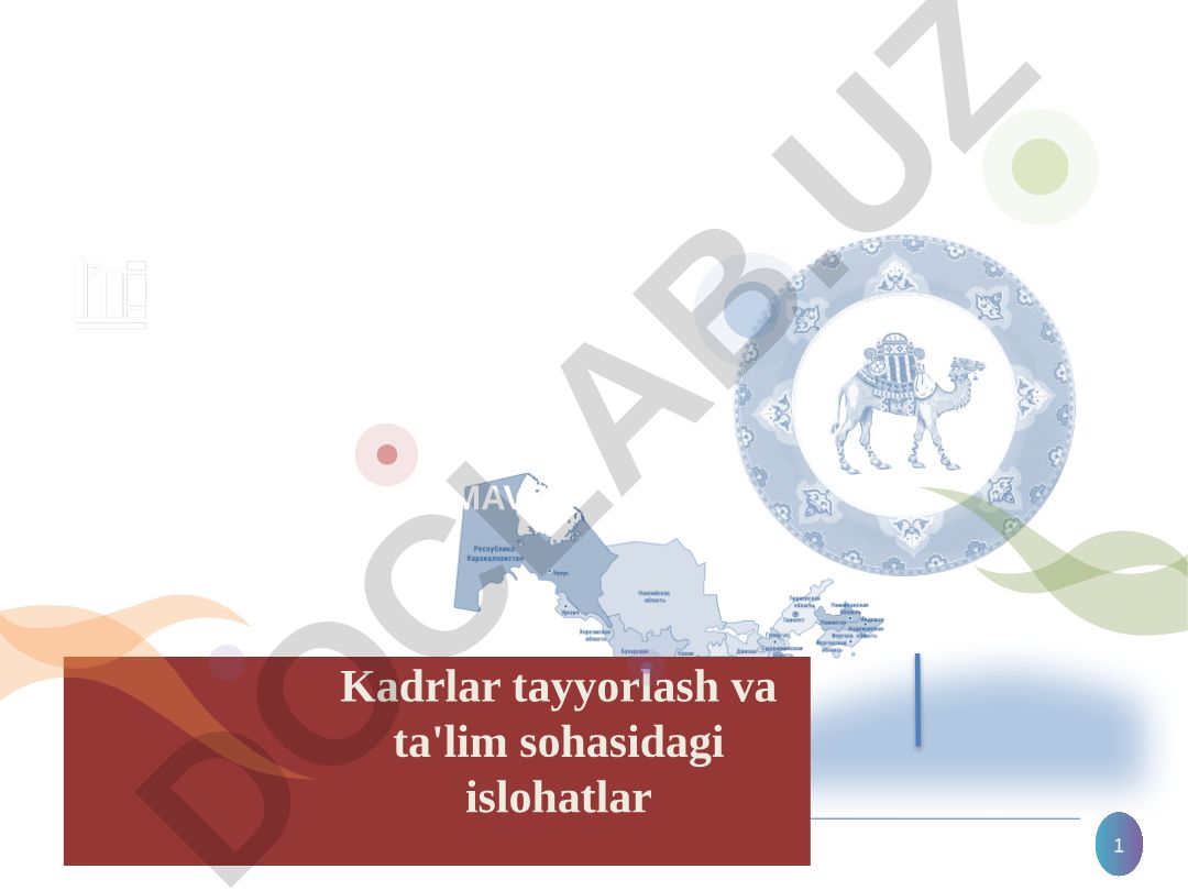 O‘zbekistonda mustaqillik yillarida ilm-fan va ta’lim sohasidagi islohotlar