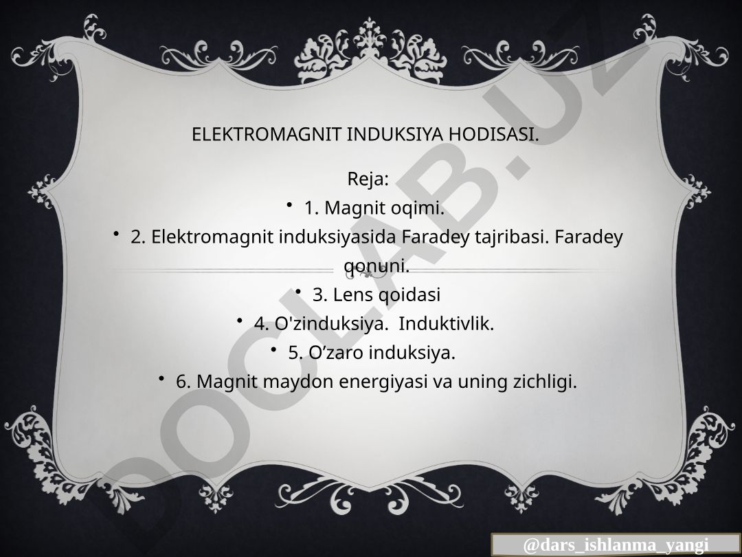 Elektromagnit induksiya hodisasi