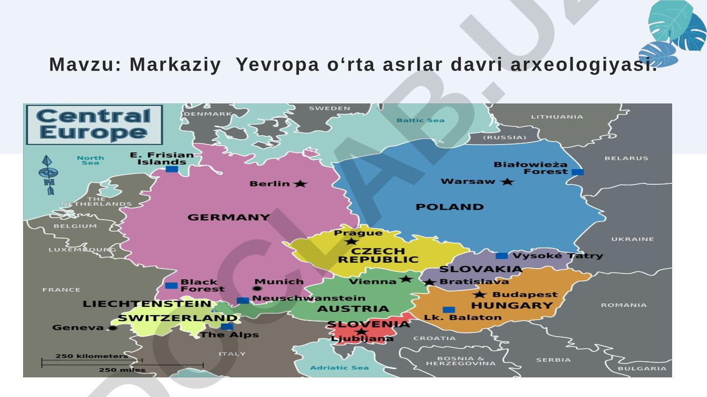 Markaziy Yevropa o‘rta asrlar davri arxeologiyasi