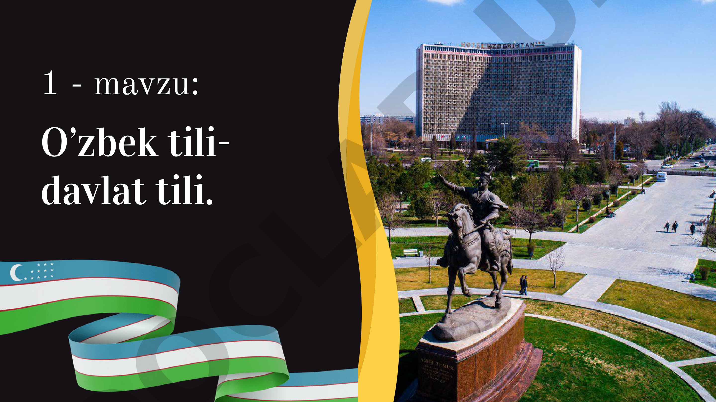 Davlat tili masalasi milliy g‘oyamizning asosiy tamoyillaridan biri bo‘lishi zarur