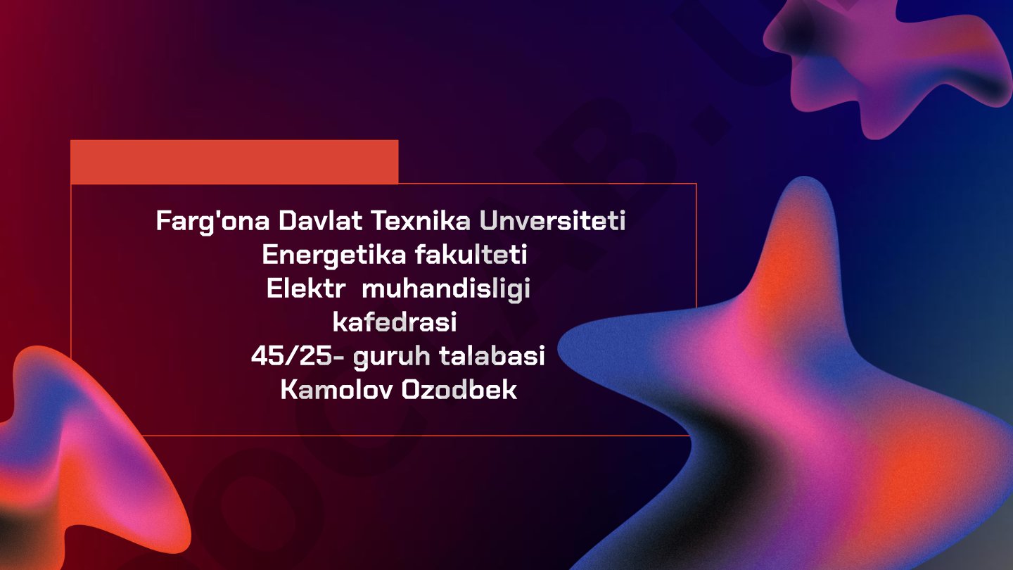 Qo'zg'almas o'q atrofida aylanayotgan qattiq jismning inertsiya momenti va kinetik energiya. Shteyner tenglamasi.
