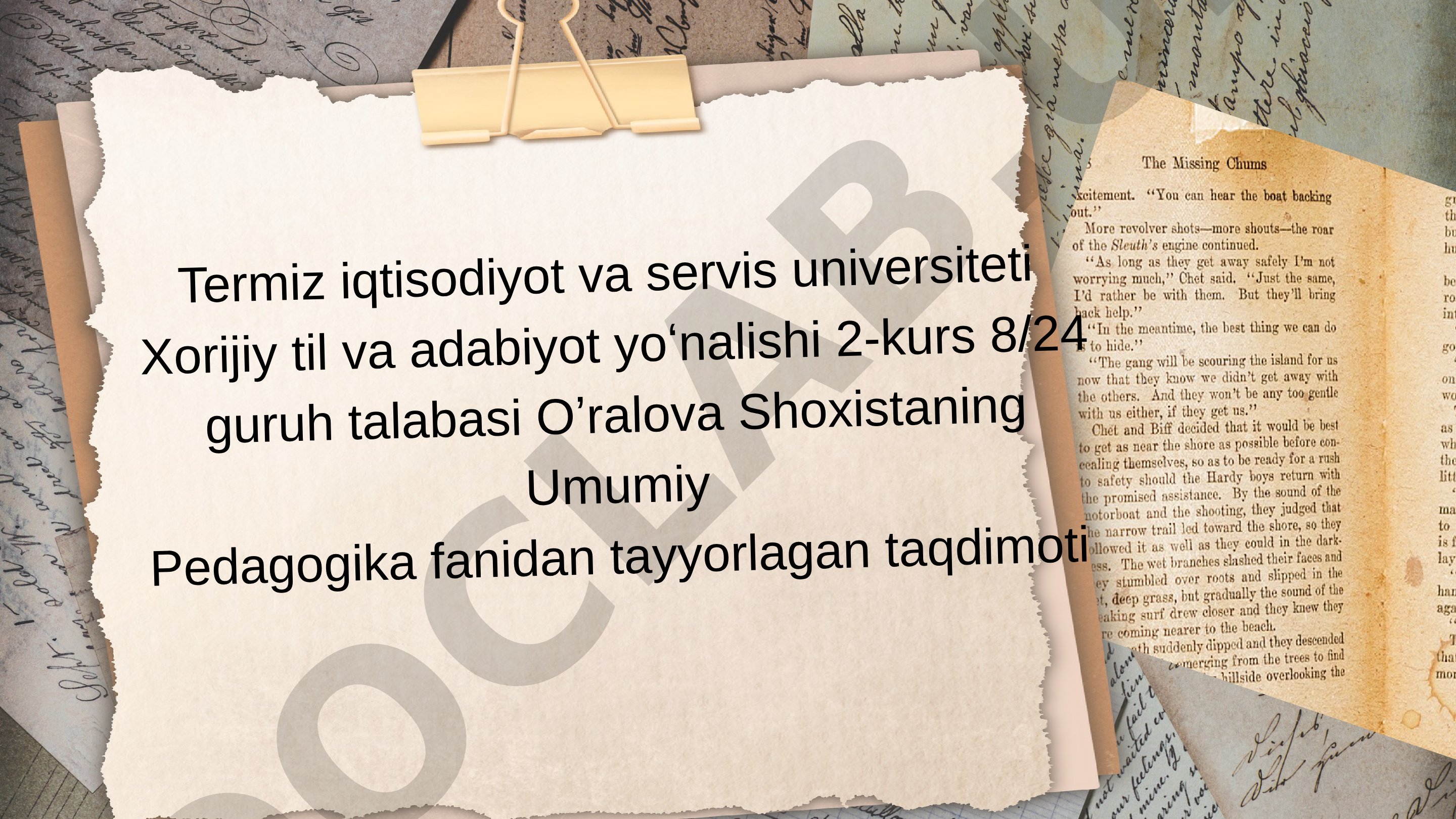 Pedagogik diagnostika va koreksiya turlari va usullari