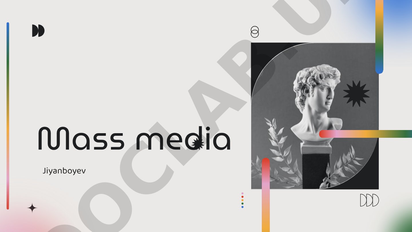 Explores mass media history, digital transformation, social media, and future trends