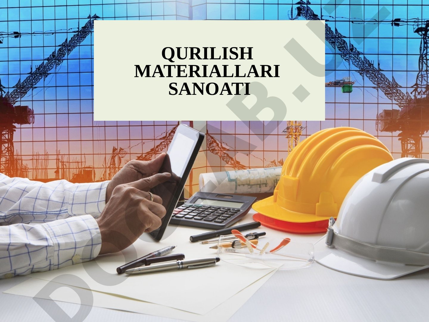 Qurilish materiallari sanoati