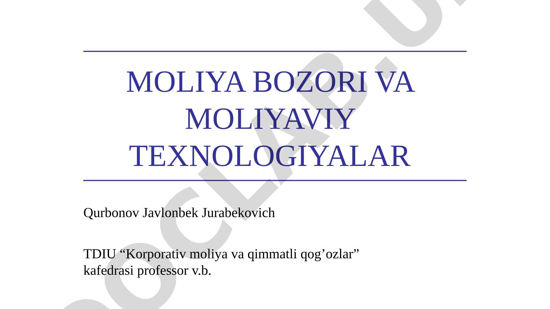 Islom qimmatli qog'ozlar bozori