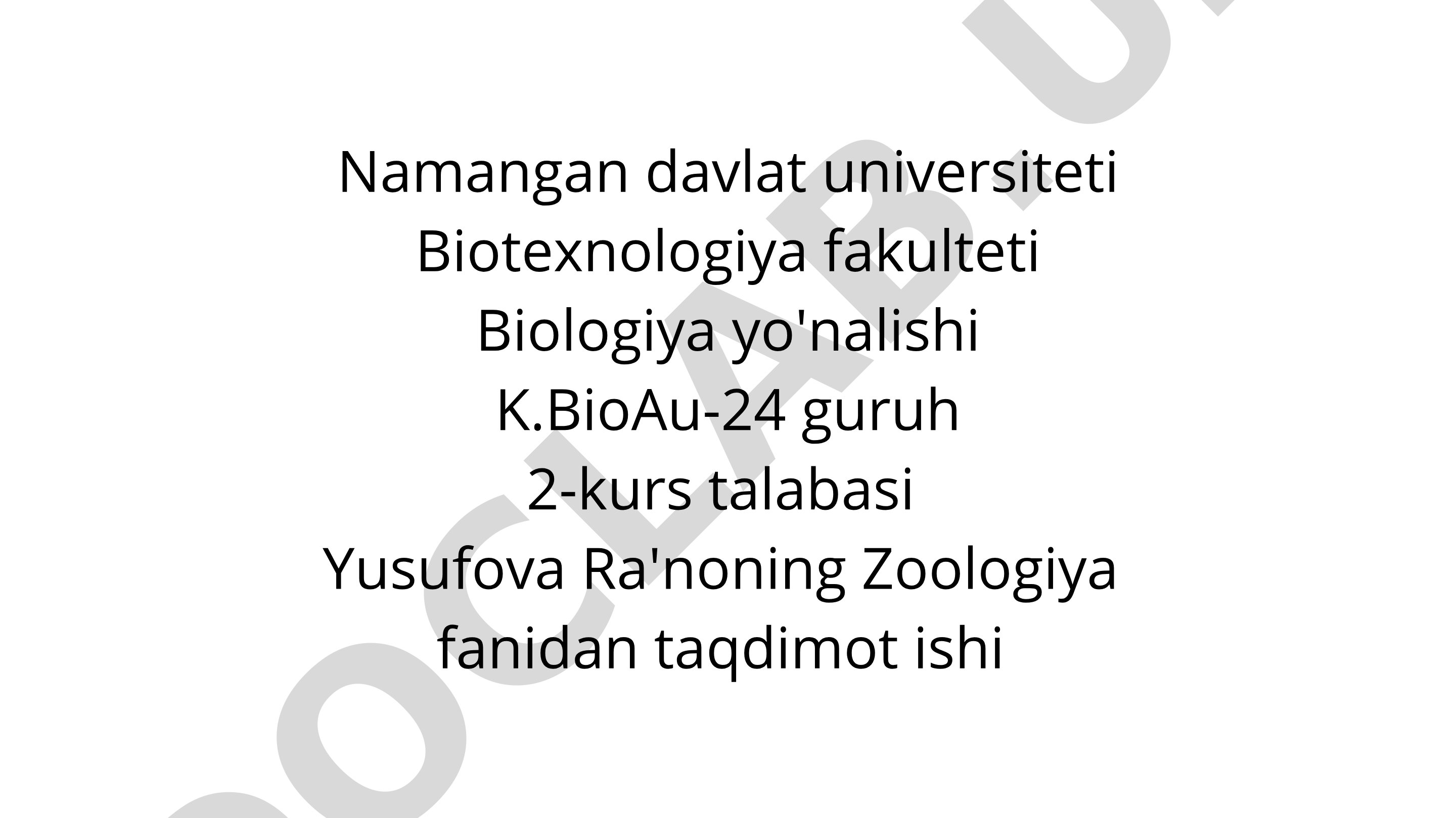 Tetrapodalar katta sinfiga mansub hayvonlarning quruqlikda yashashini ta'minlovchi morfofiziologik belgi va xususiyatlar