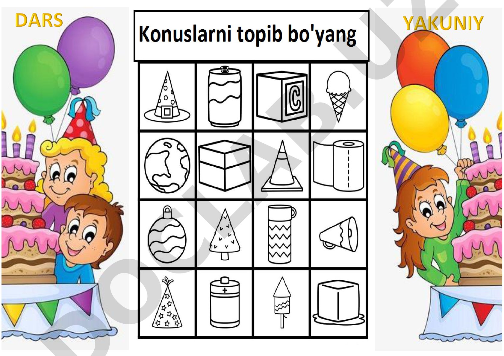 Yakuniy dars 2-topshiriq
