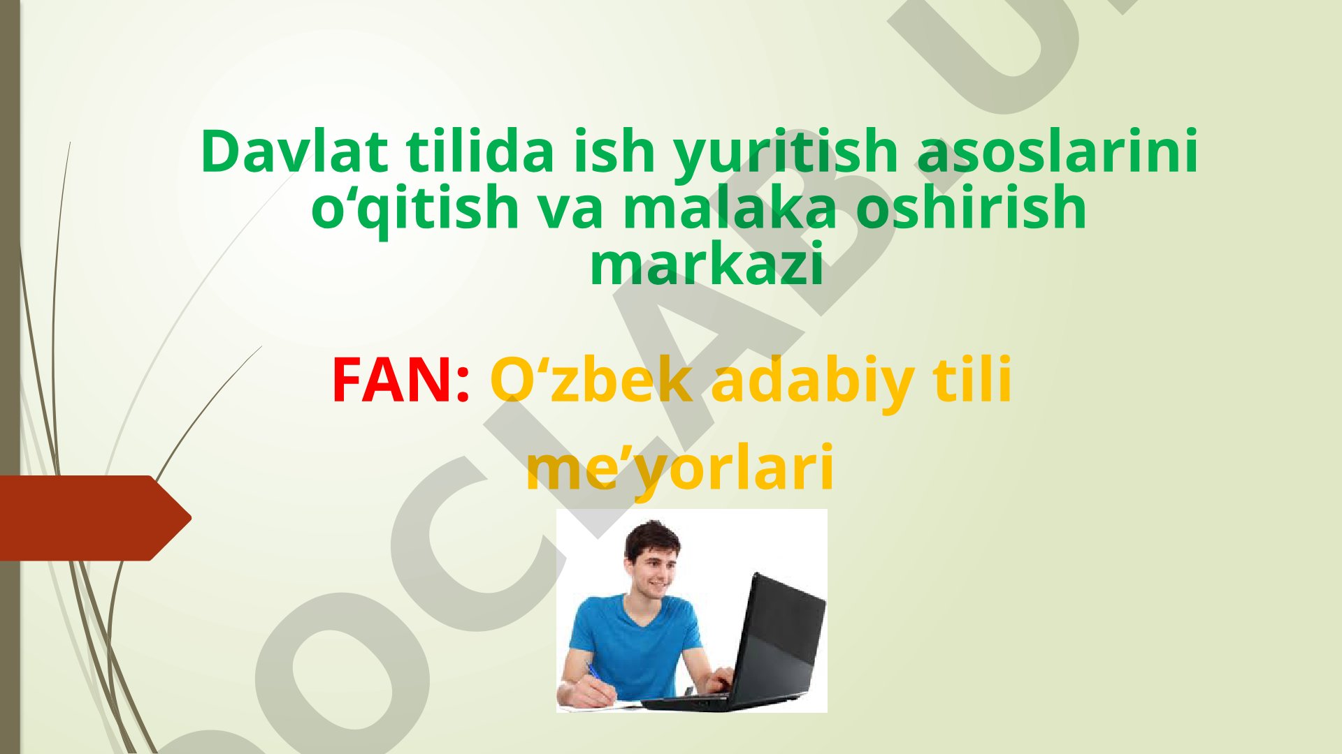 Nutq uslublari