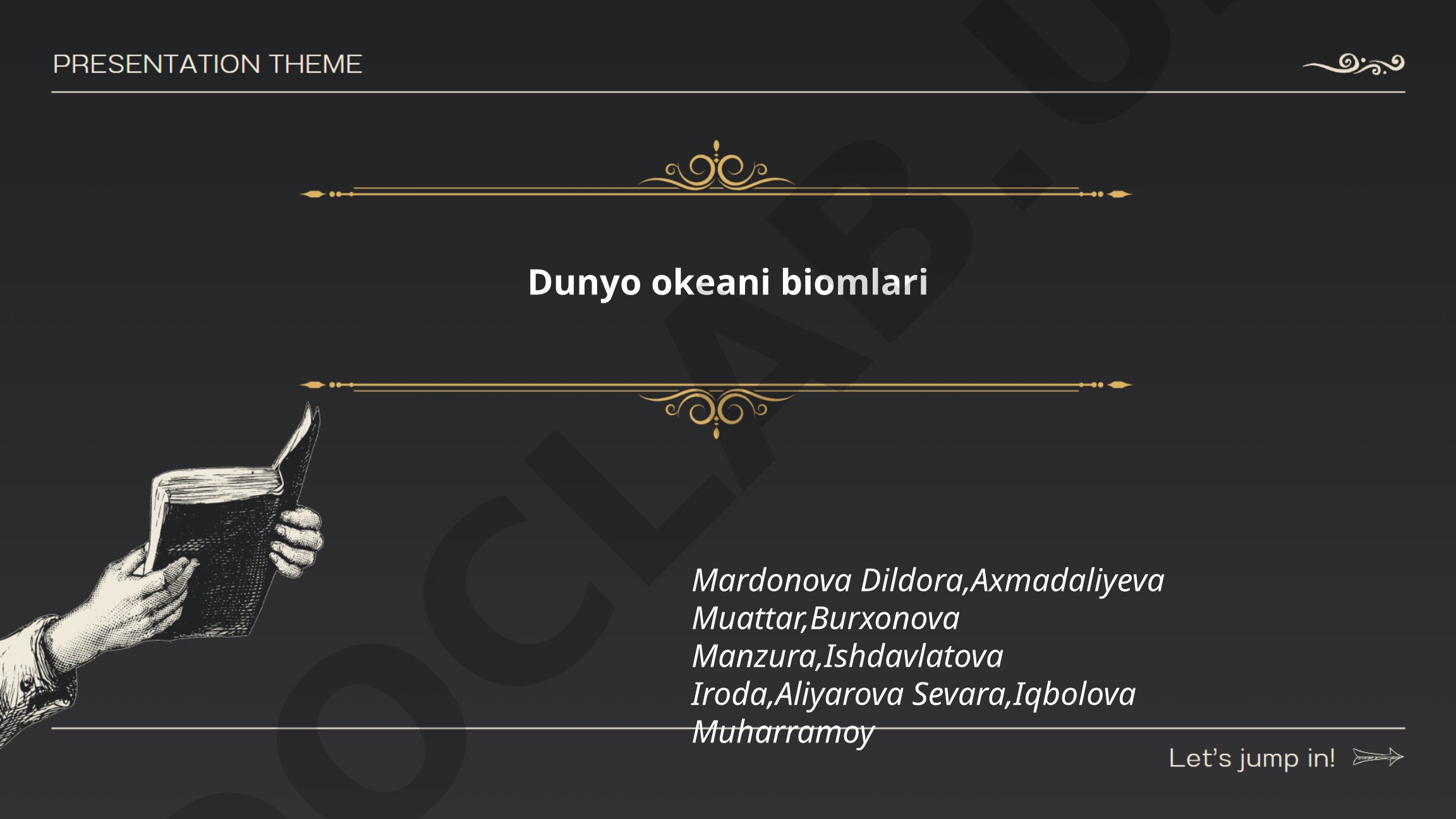 Dunyo okeani biomlari