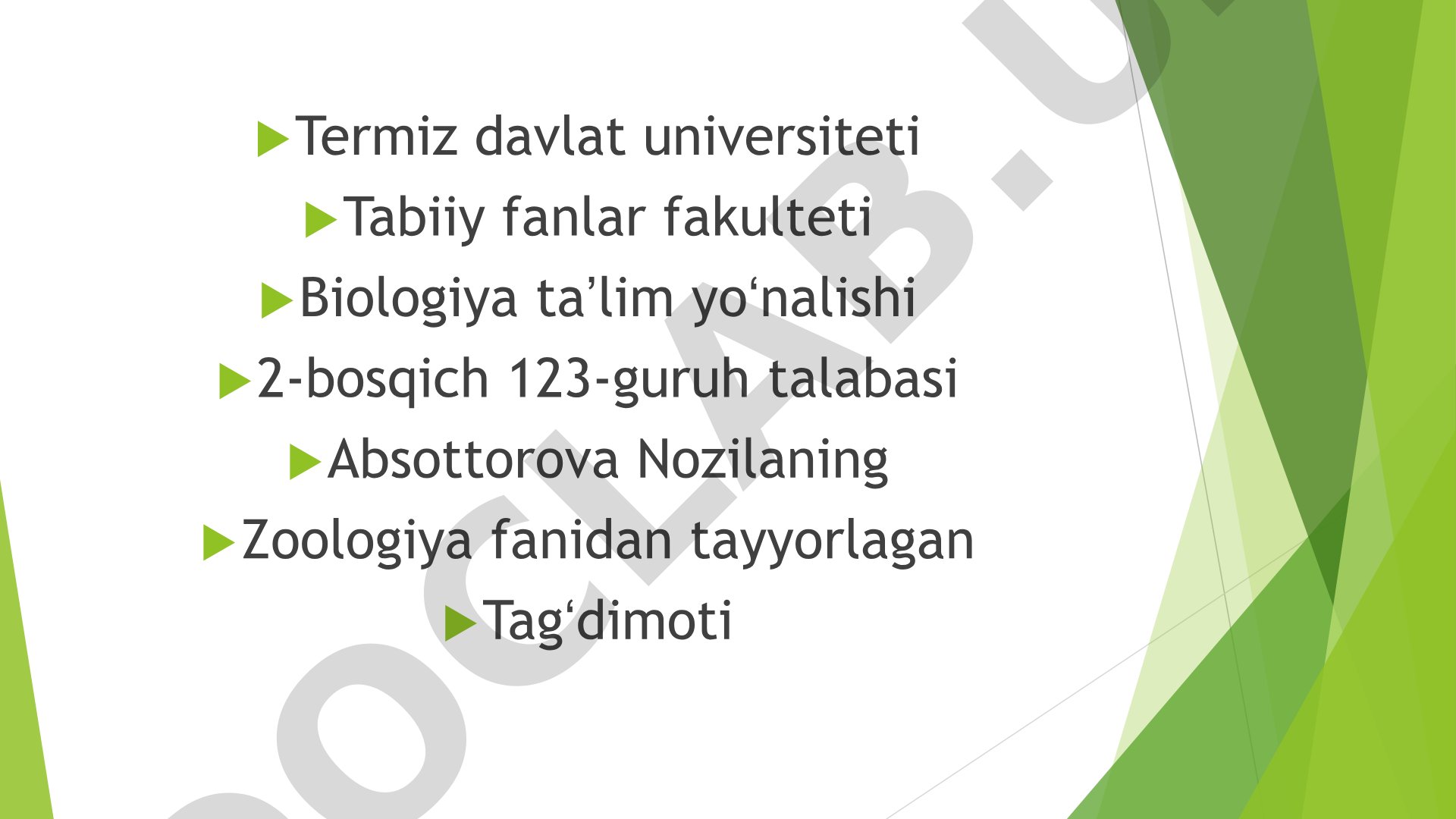 Noyob va yo'qolib borayotgan hayvonlarni asrashga qaratilgan dastur va loyihalar