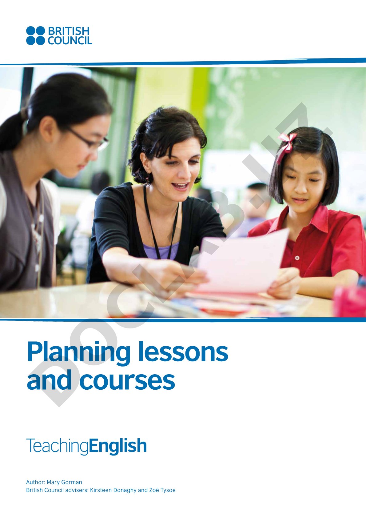 Planning lessons and courses