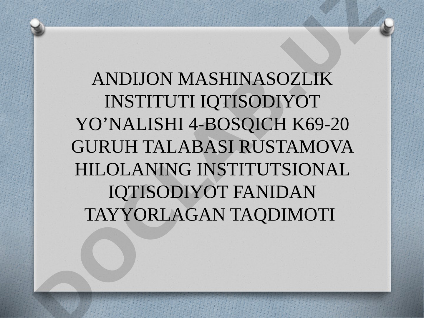 Tashkilotlar nazariyasining mohiyati, maqsadlarga erishish tizimi haqida