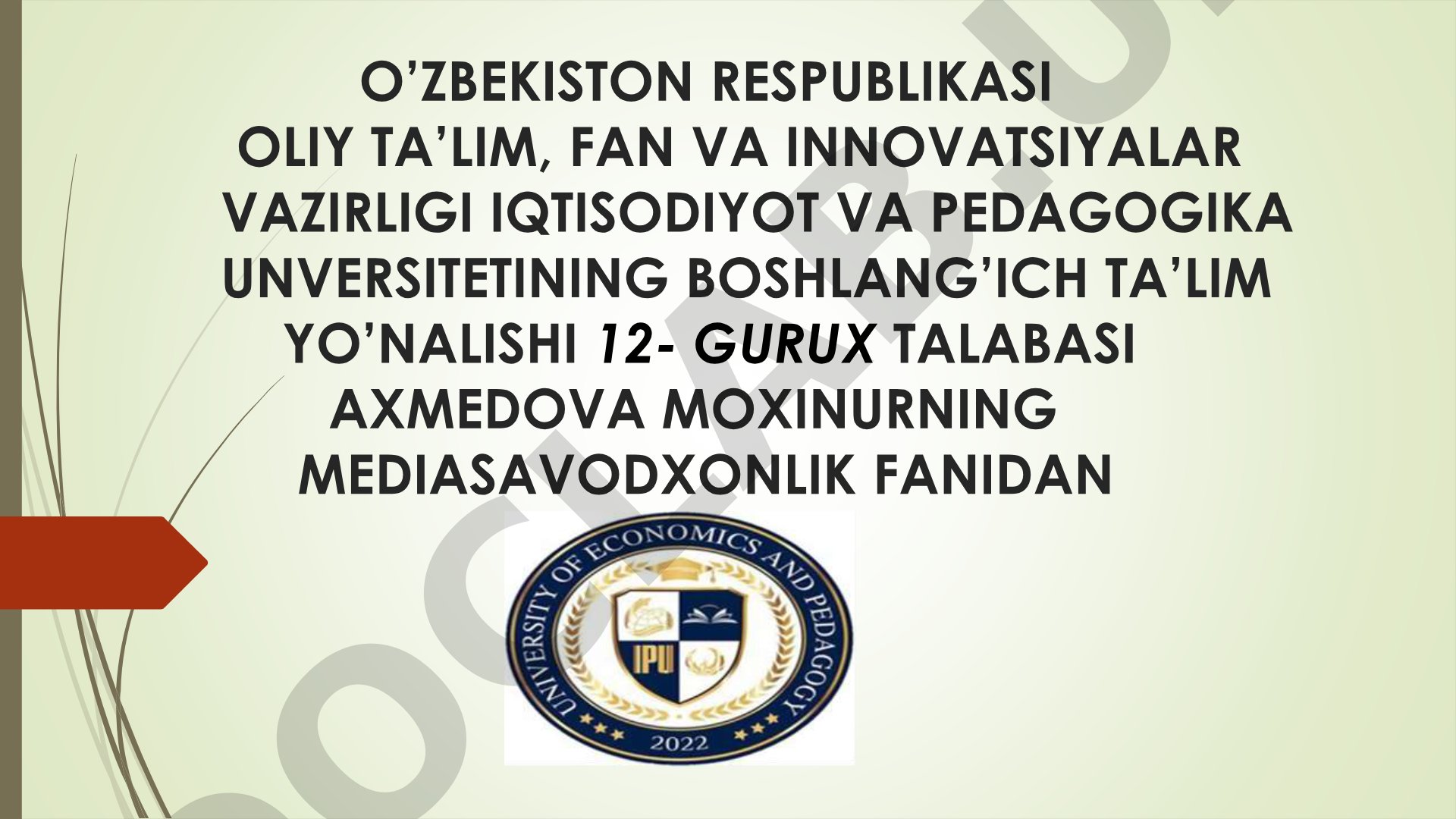 Windows operatsion tizimni kampyuterga o'rnatish