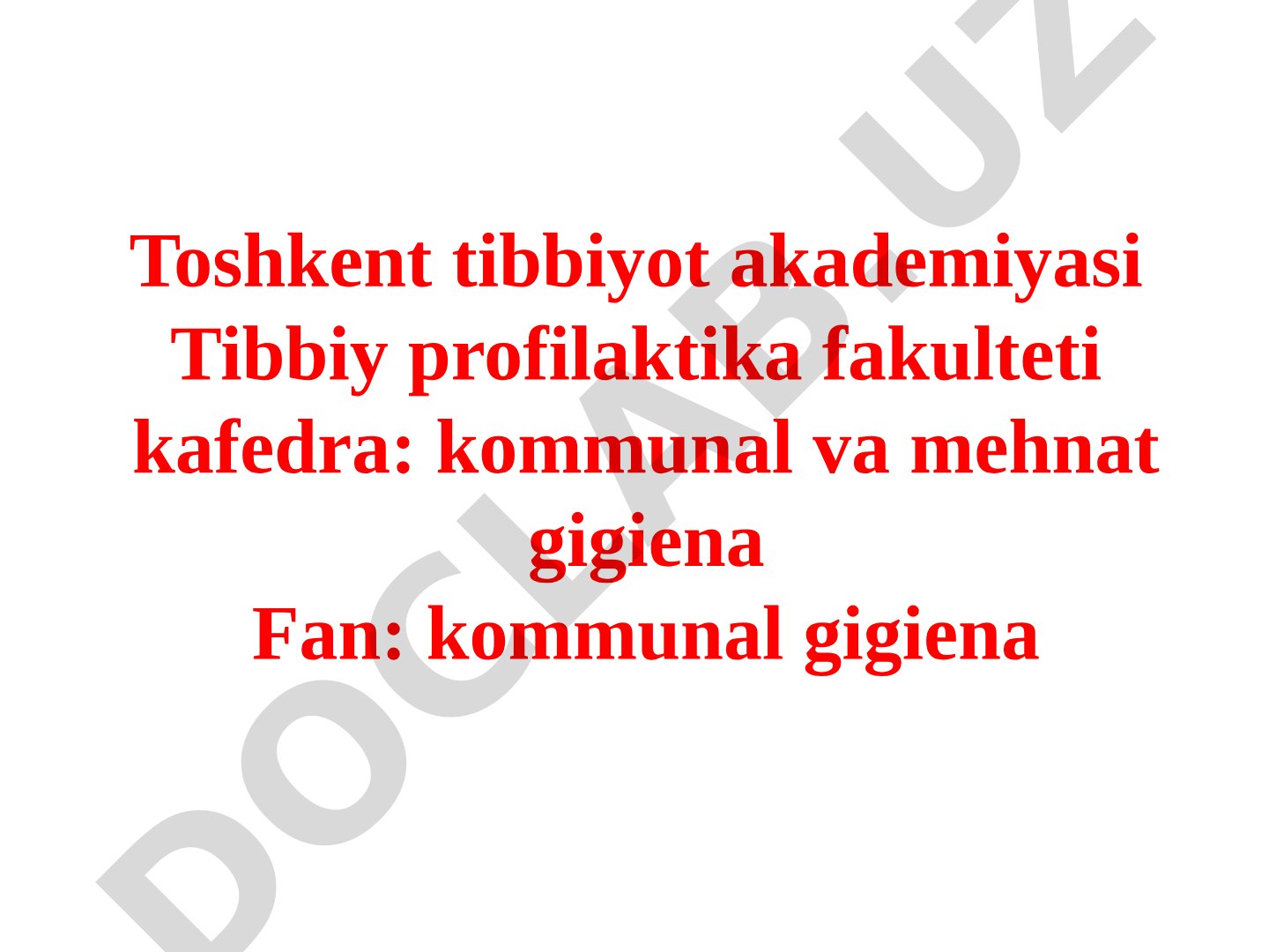 Sport sog'lomlashtirish majmualariga qo'yiladigan talablar