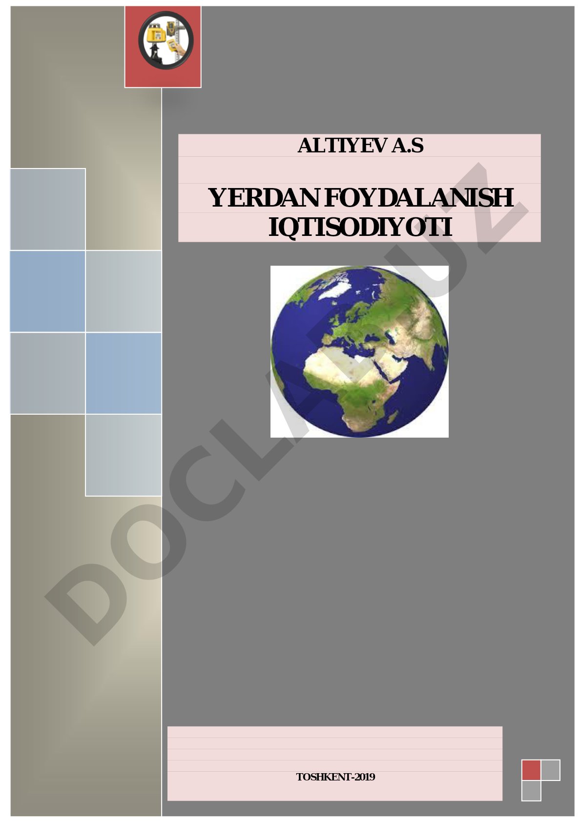 Yerdan foydalanish iqtisodiyoti
