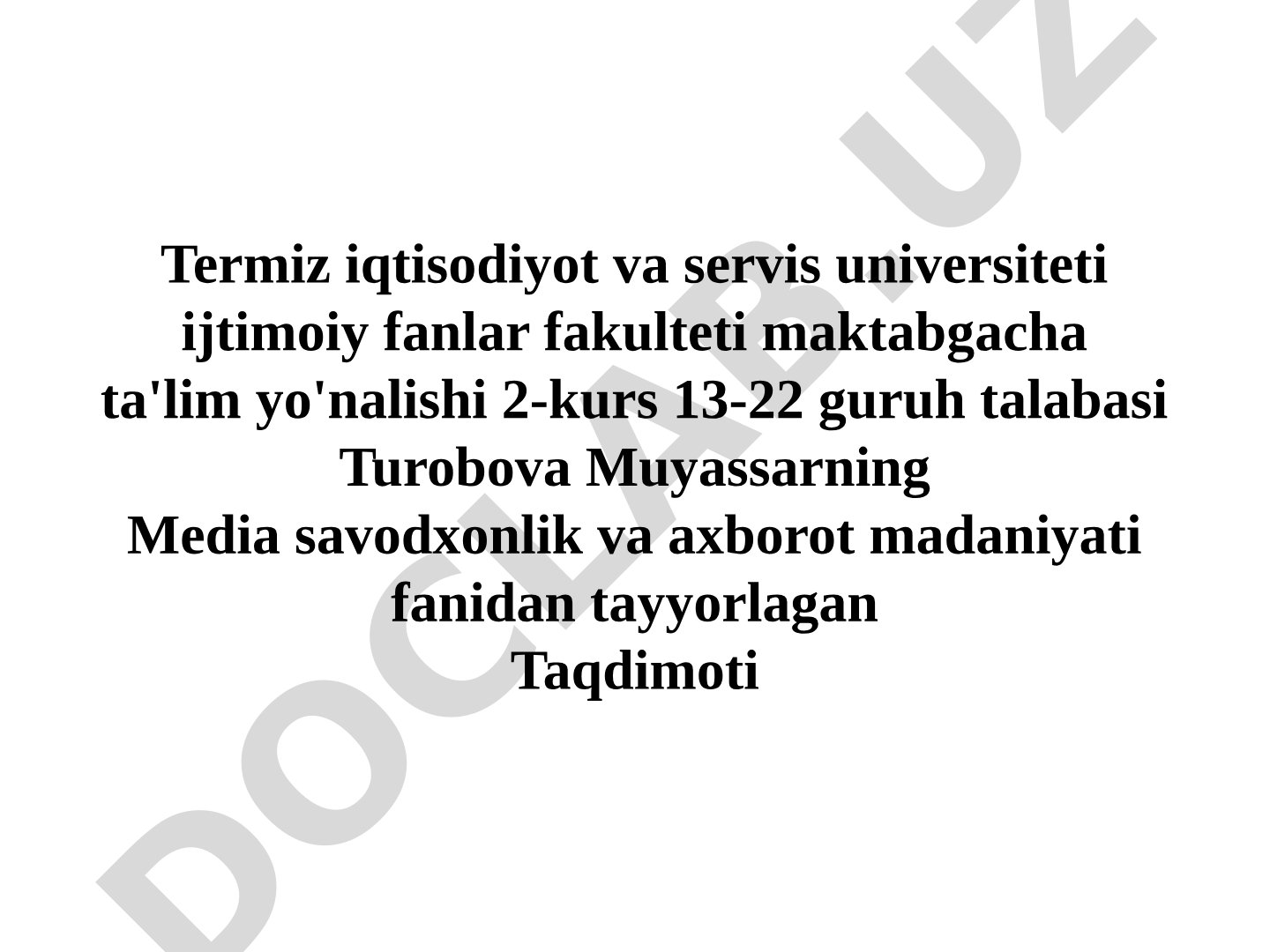 Virtual o'yinlarning yoshlar tarbiyasiga salbiy ta'siri va oqibatlari haqida taqdimot