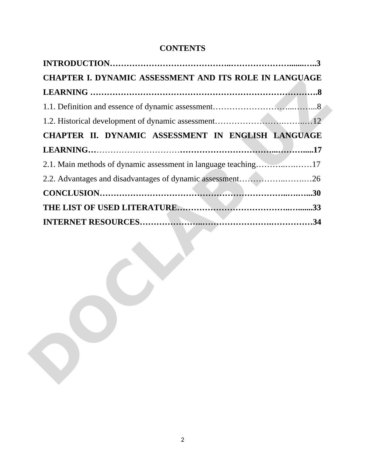 Dynamic Assessment in English Language Learning