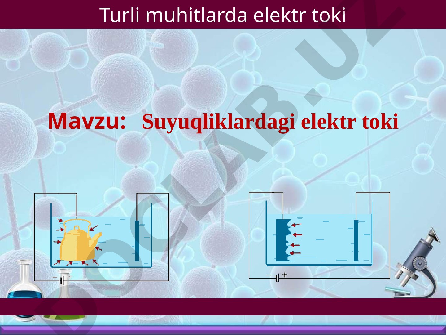 Suyuqliklardagi elektr toki