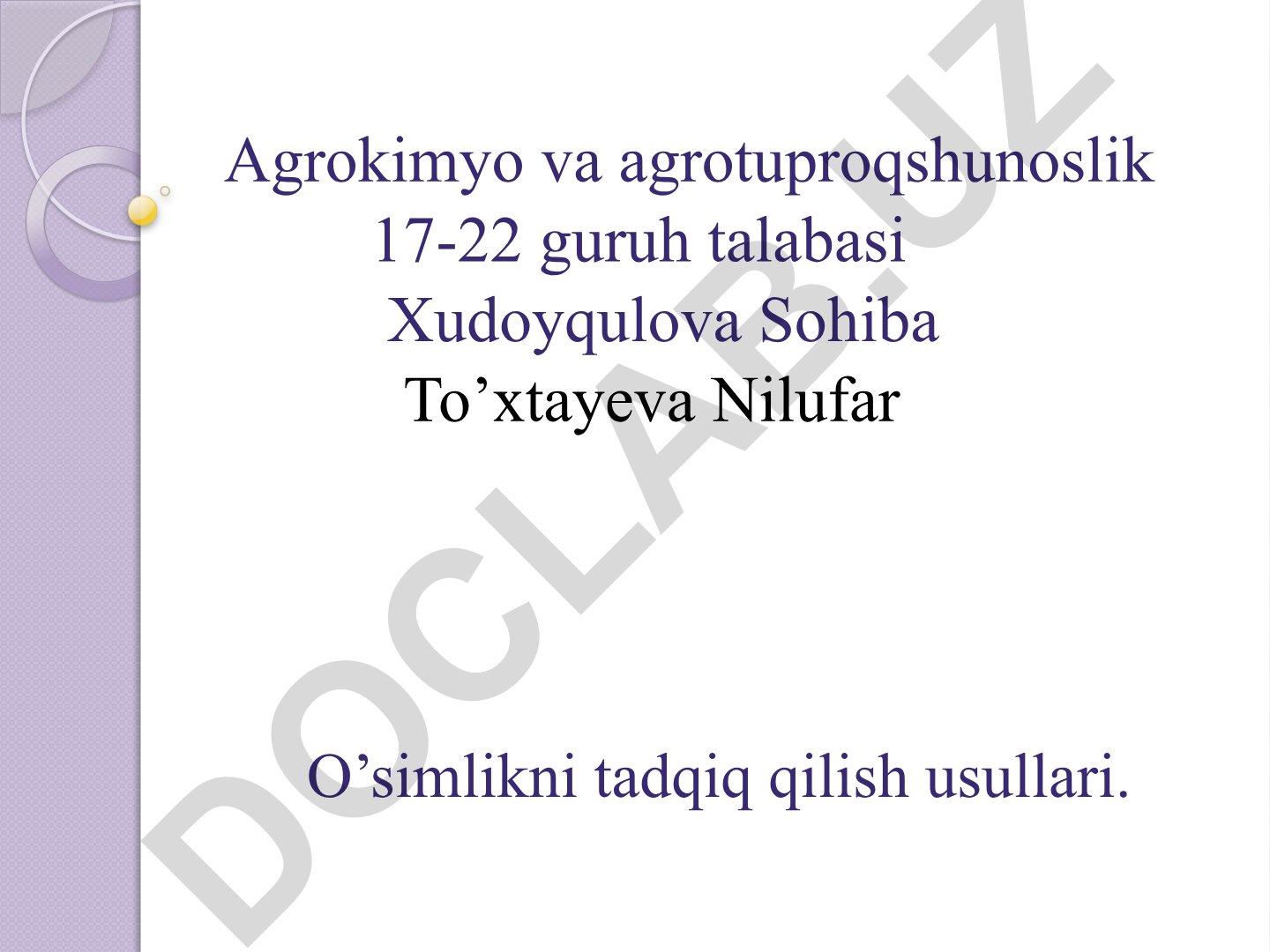 Lizimetrik tajribalar usuli