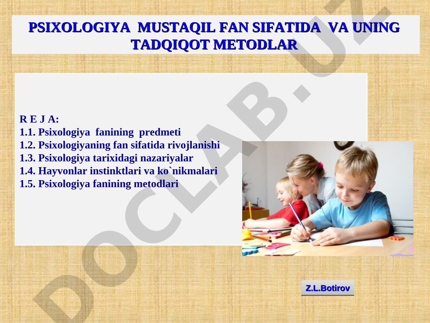 Tatqiqot Metotlari