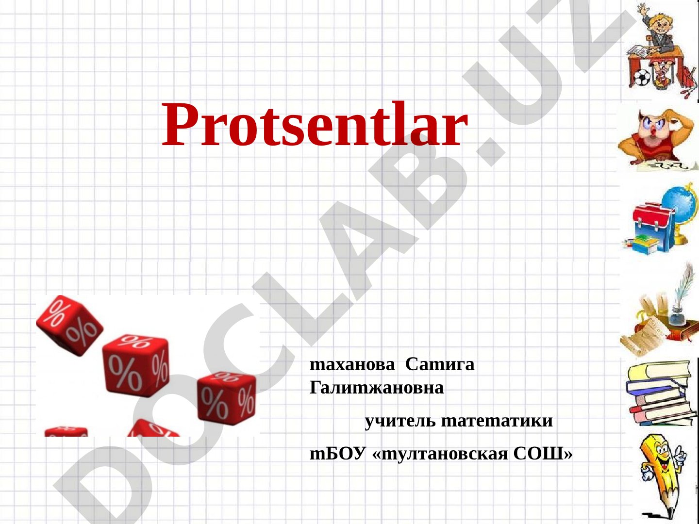 Protsentlar