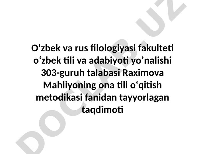 Oʻquvchilar natijalarini baholash metodikasi va amaliyoti