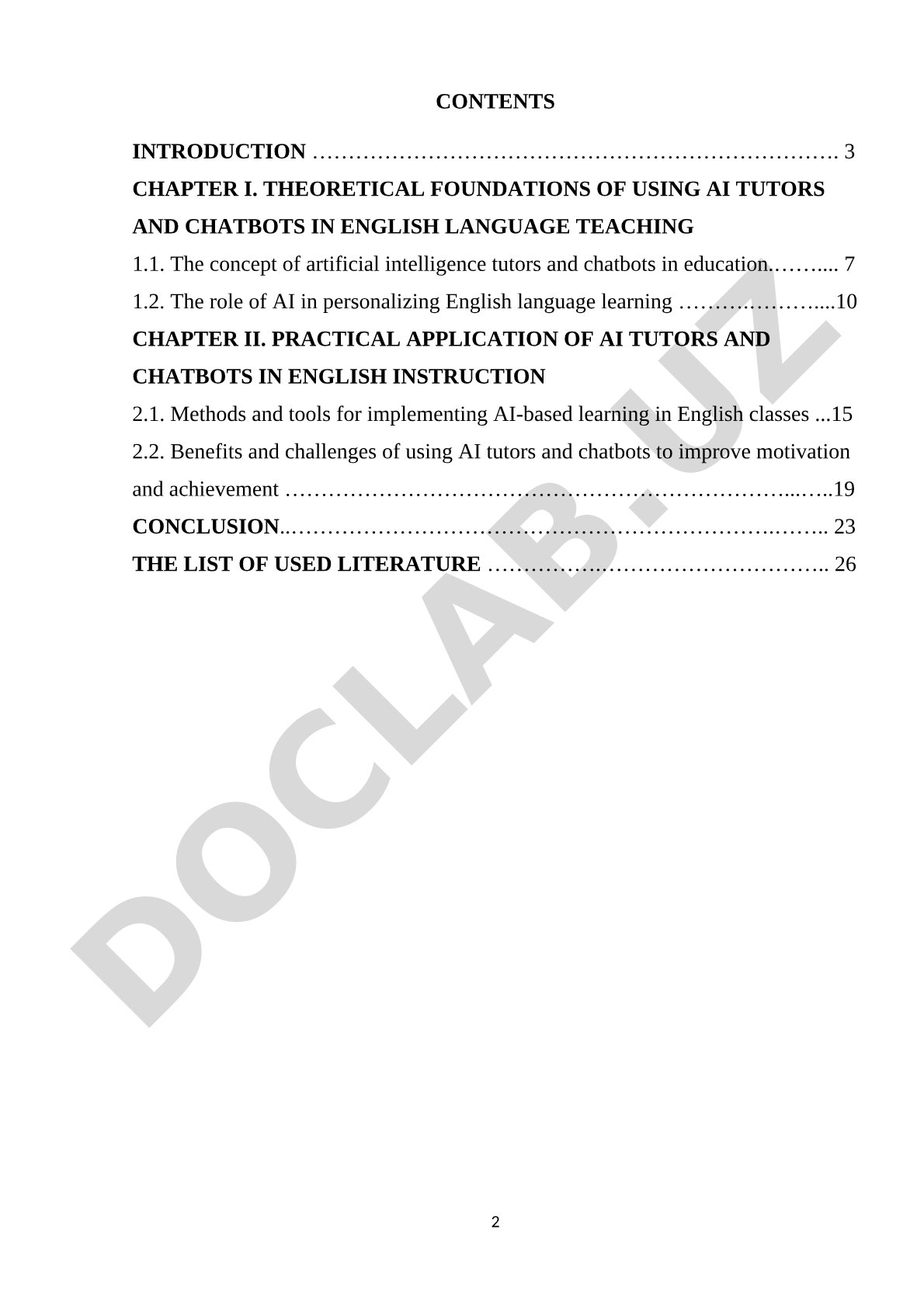 Artificial Intelligence (AI) Tutors and Chatbots: Personalizing English Instruction to Boost Motivation and Achievement