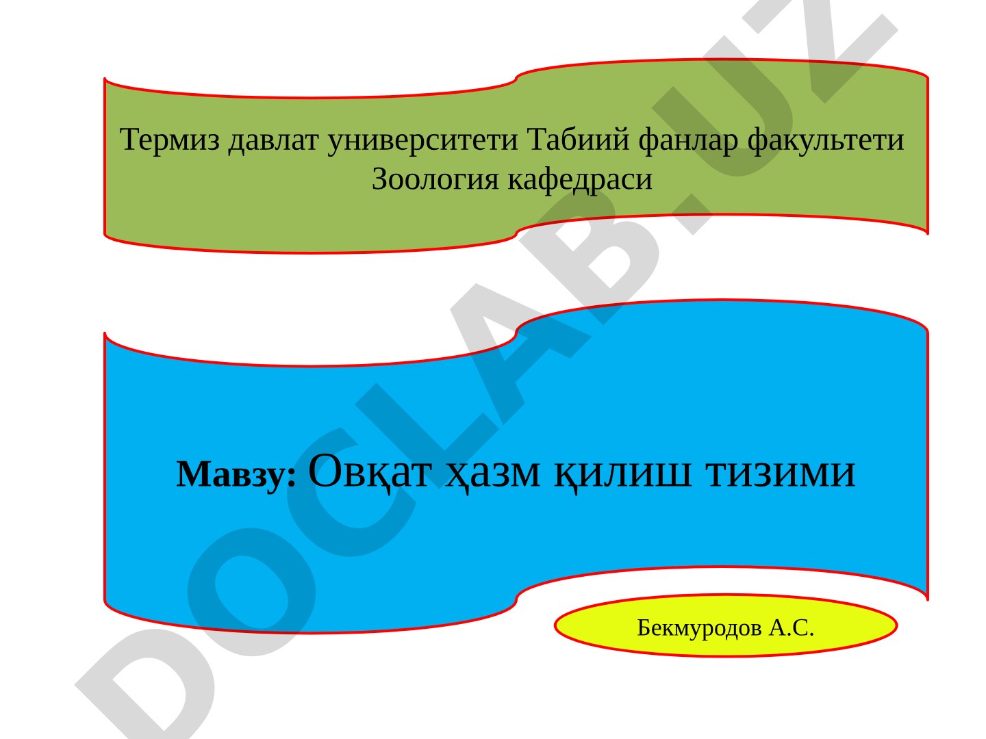 Ovqat hazm qilish tizimi