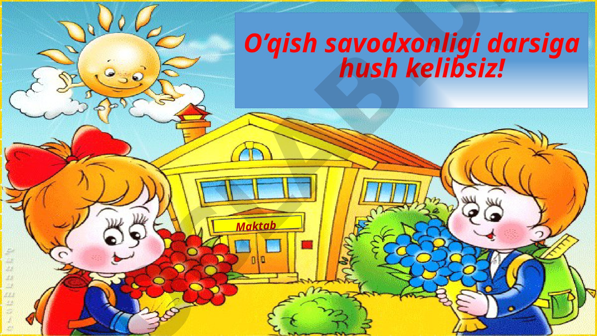 Maktabim she'ri