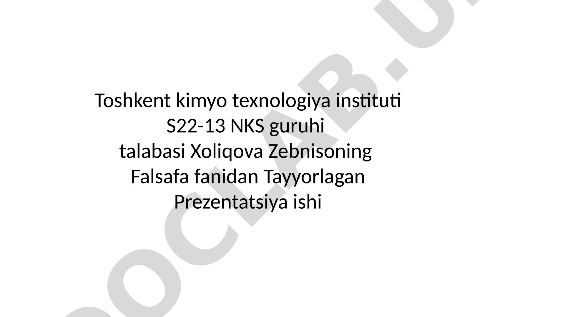 ONTOLOGIYA-BORLIQ HAQIDA FALSAFIY FIKRLAR