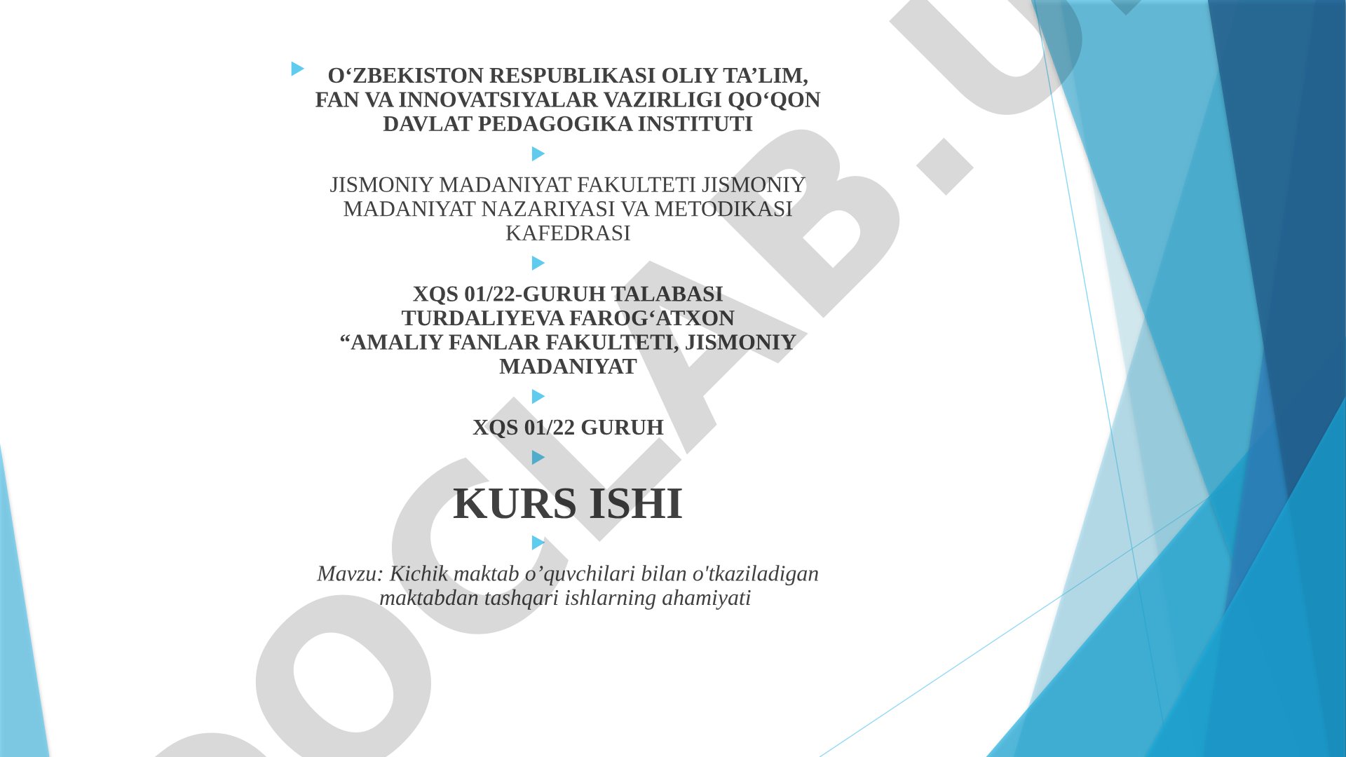 Kichik maktab o‘quvchilari bilan o‘tkaziladigan maktabdan tashqari ishlarning ahamiyati