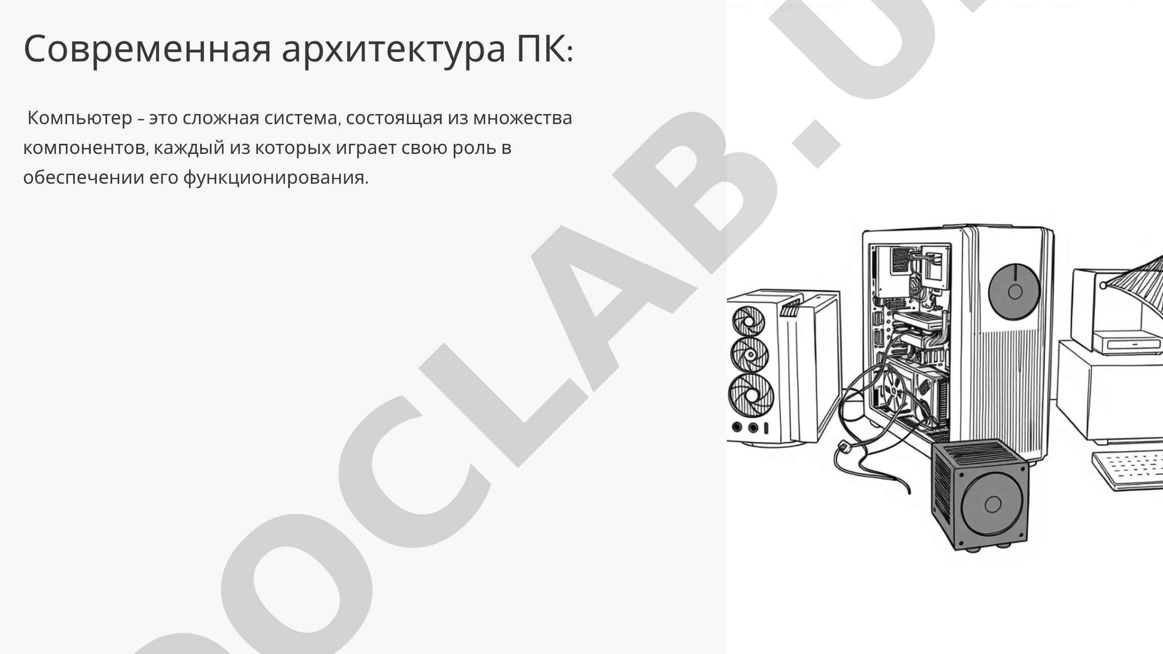 Современная архитектура ПК