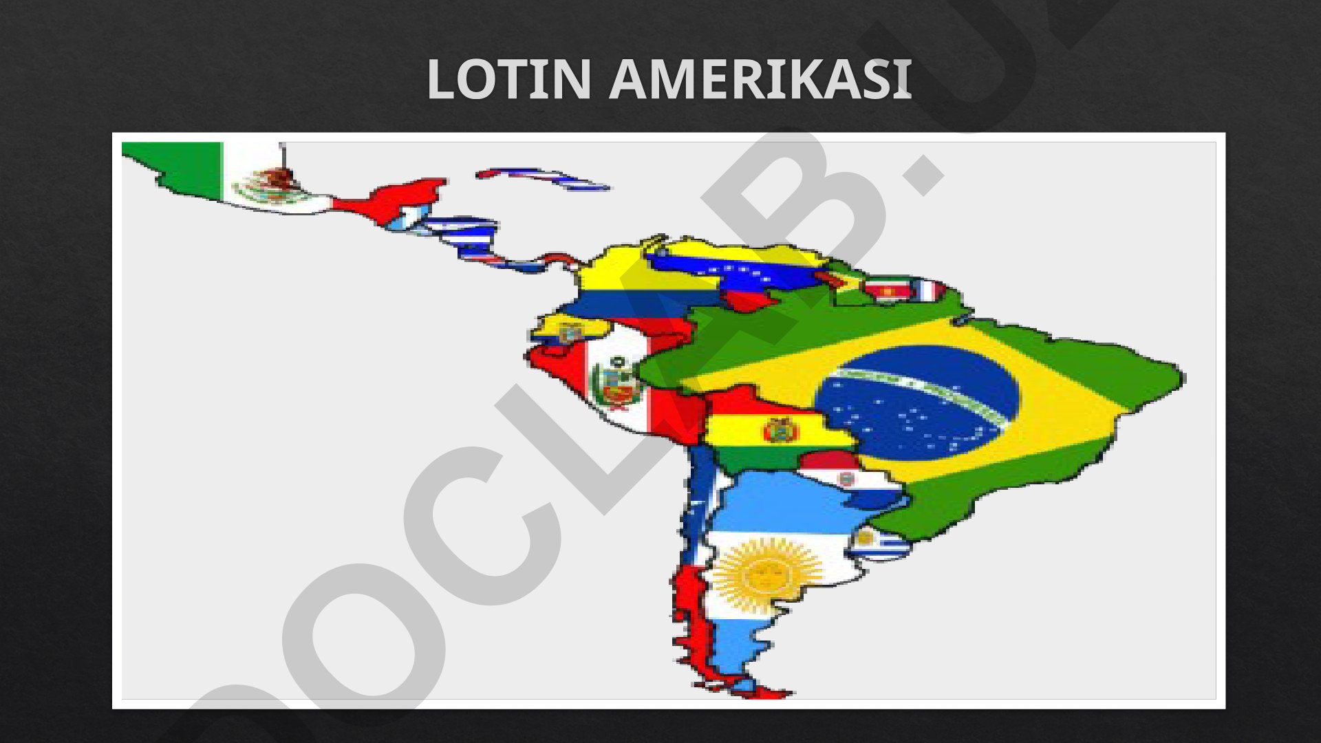 Lotin Amerikasining siyosiy xaritasi va tabiiy resurslari