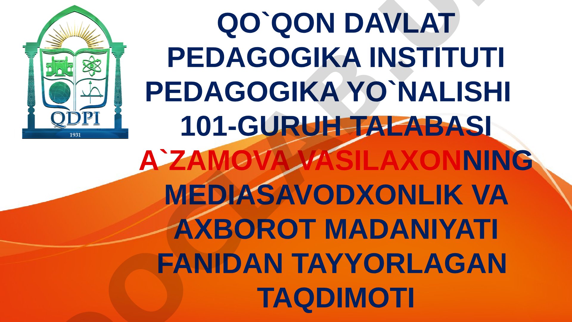 Mediata'limning rivojlanishida xorijiy mamlakatlar tajribasi