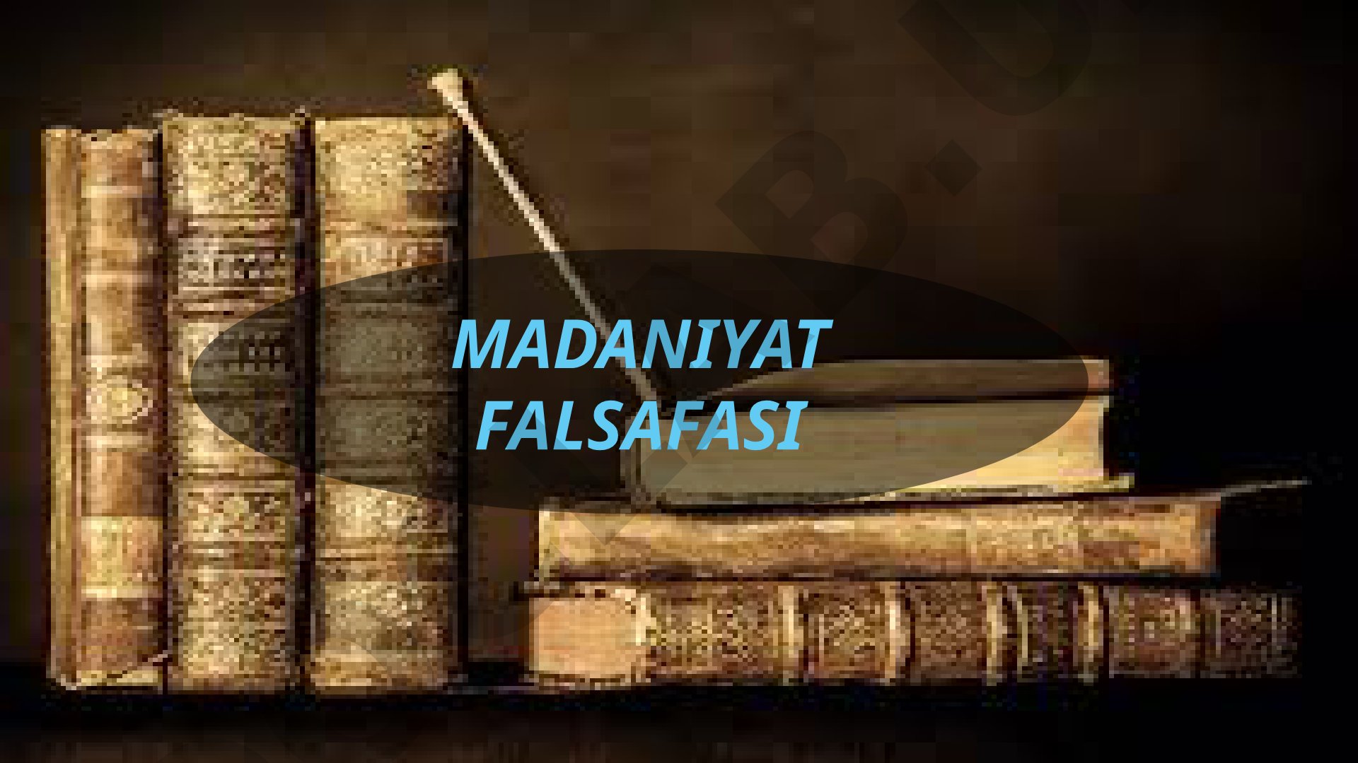 Madaniyat falsafasi