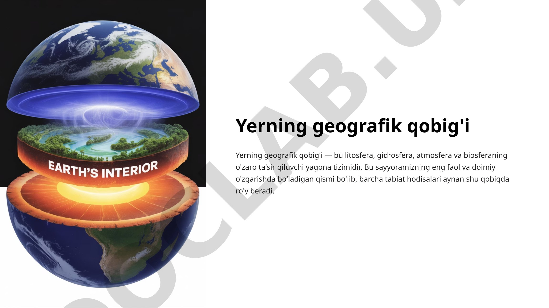 Yerning geografik qobig'i