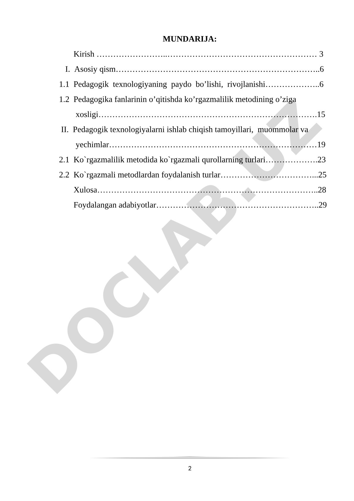 Kasbiy fanlarni o‘qitishda ilmiy pedagogik texnologiyalarni qo‘llashning ahamiyati va zarurati