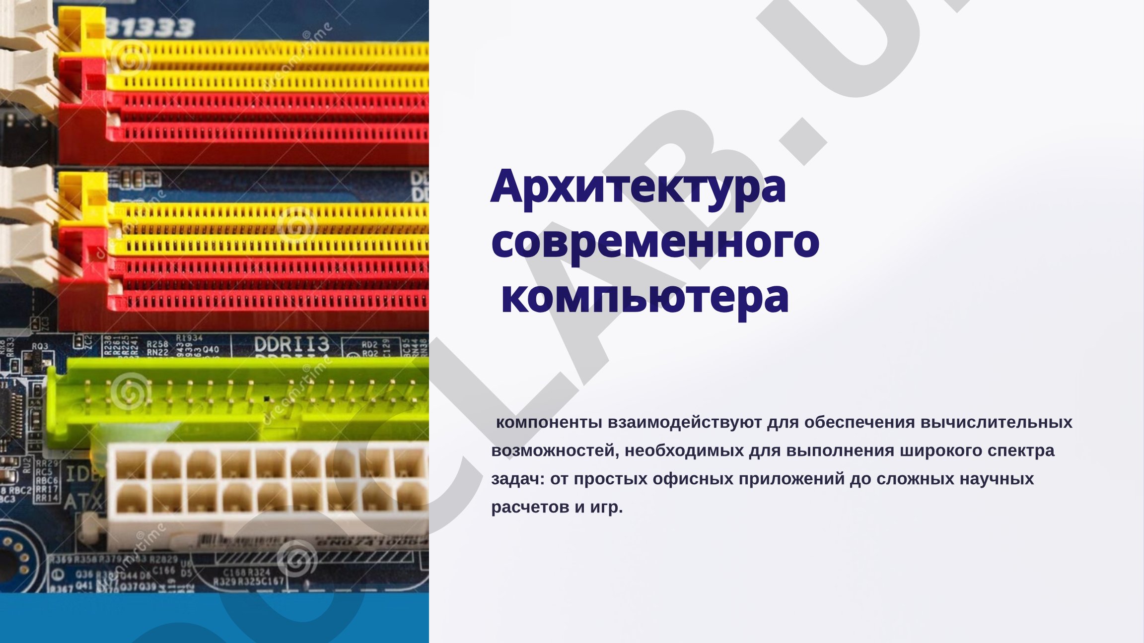 Архитектура современного компьютера