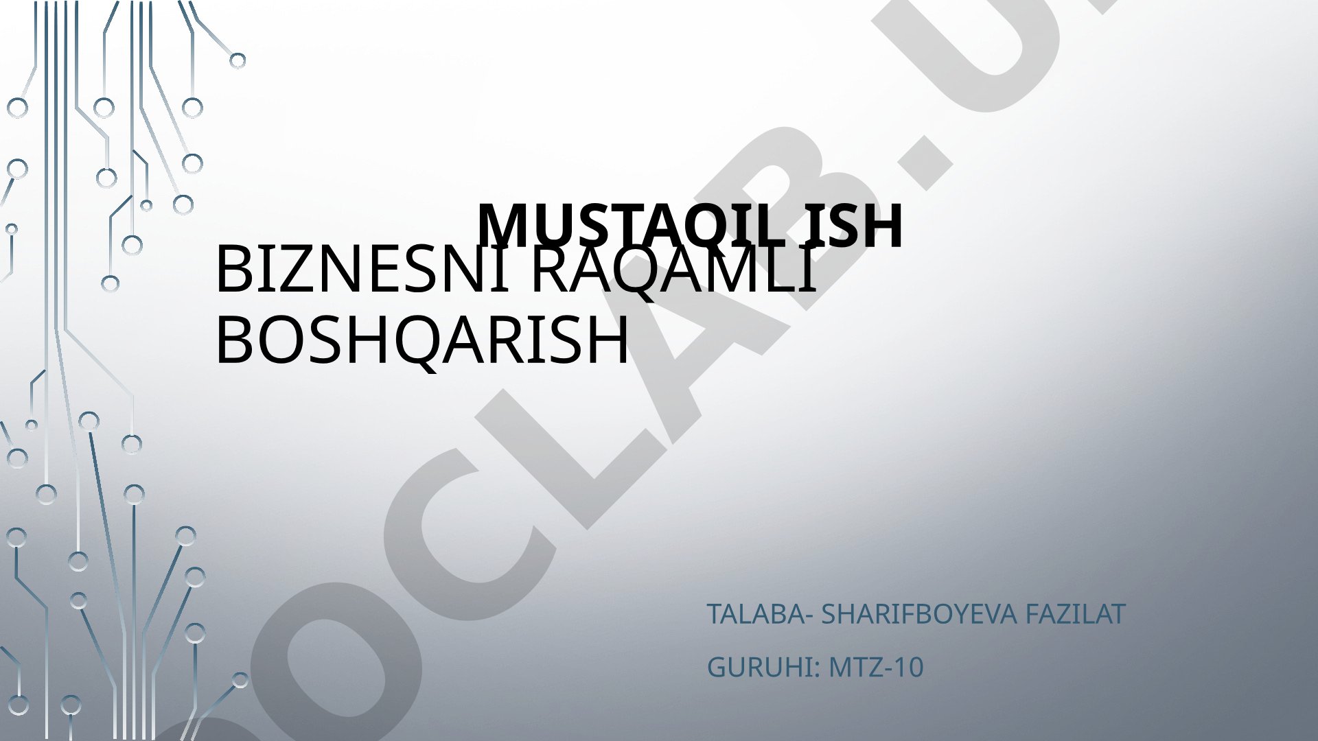 Sun’iy intellektning tarixi, qo‘llanilishi, foydalari va xavfsizlik masalalari haqida