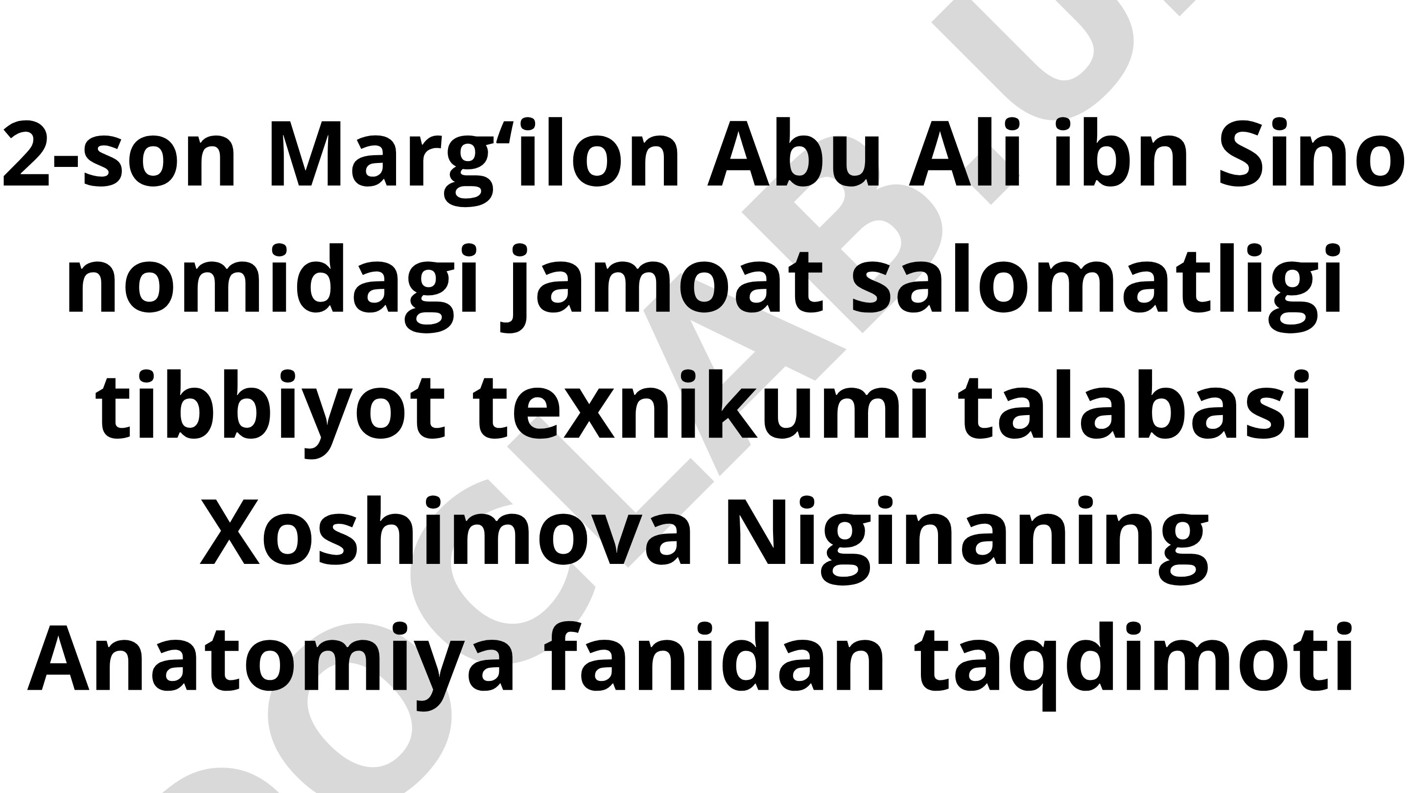 Pastki siydik yo‘llari kasalliklari