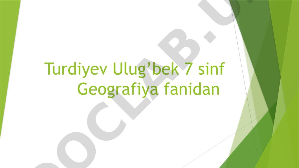 Antarktida materigi: geografik o'rni va geologik tuzilishi