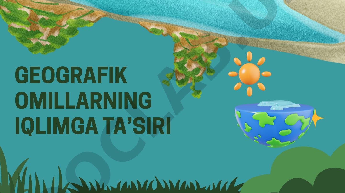 Geografik omillarning iqlimga ta'siri