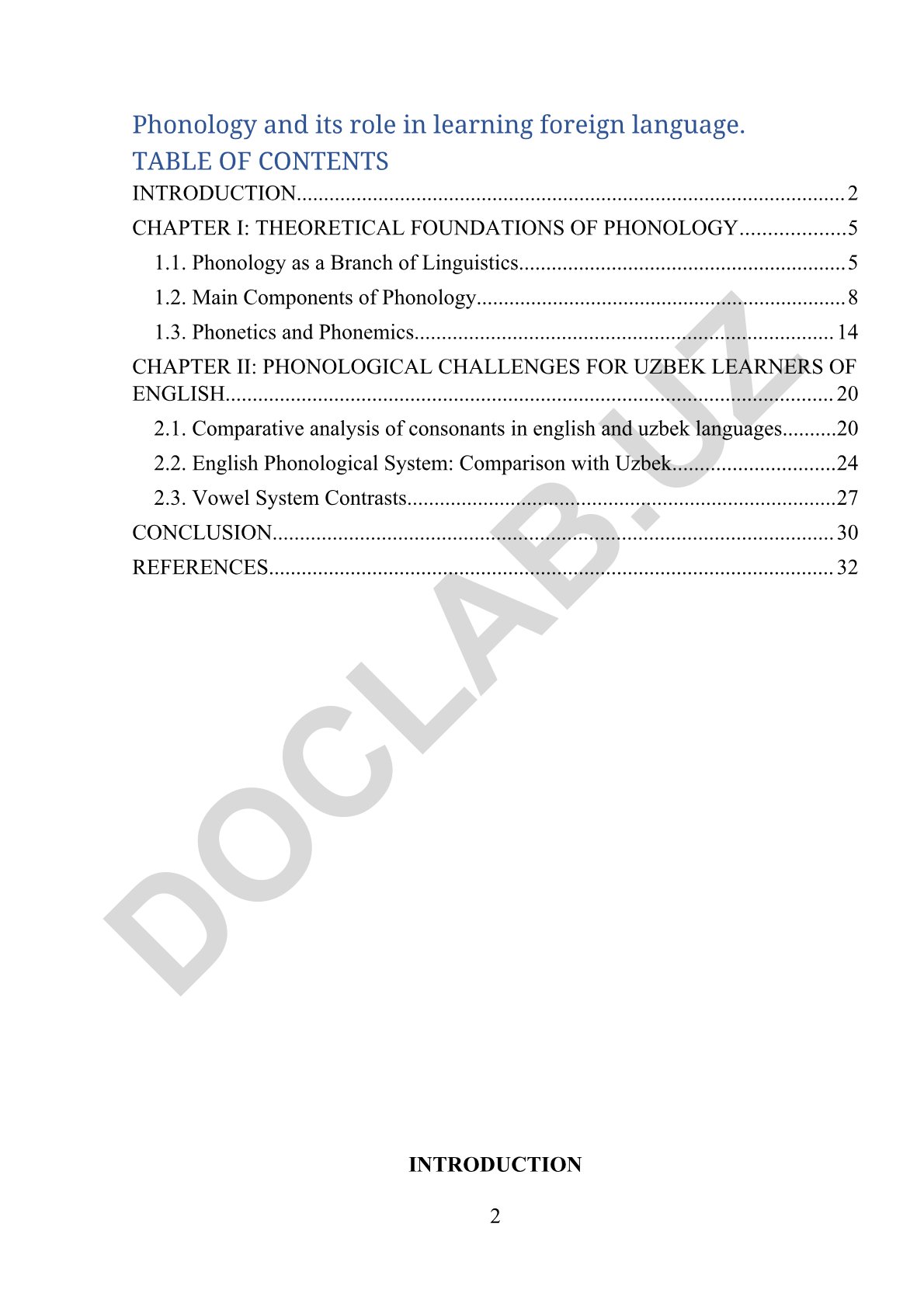 Phonology and its role in learning foreign language