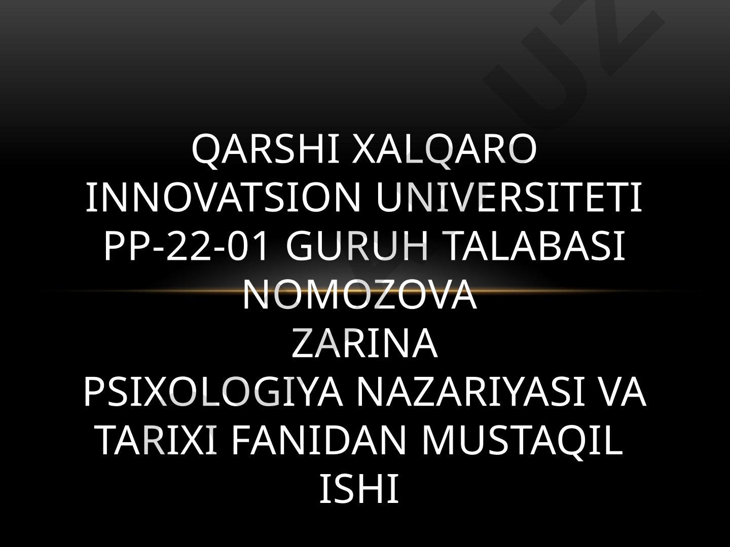 Fransuz psixologiyasi tarixi va rivojlanish bosqichlari haqida mustaqil ish