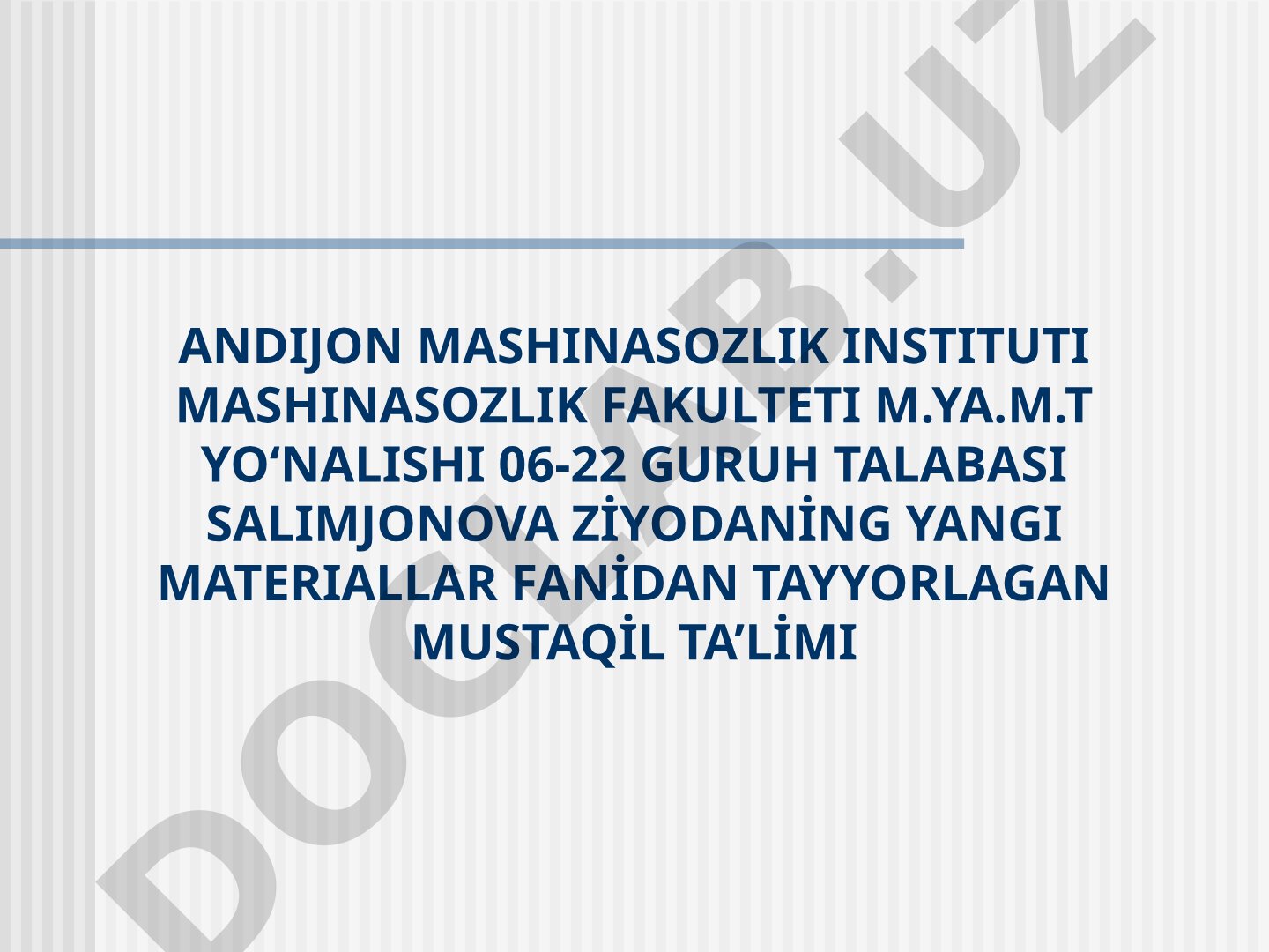 Kukun g'ovak materiallar, kukun metallurgiyasi va ularning xossalari