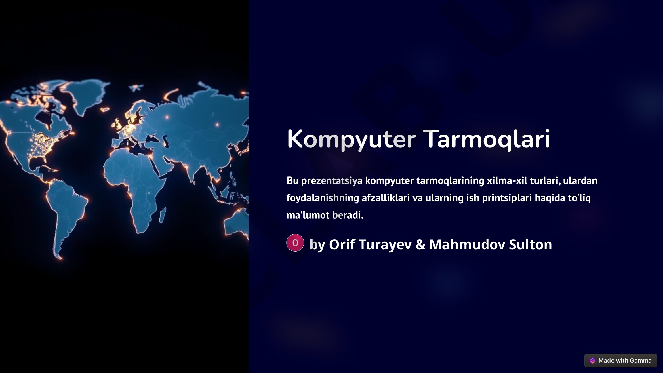 Kompyuter Tarmoqlari