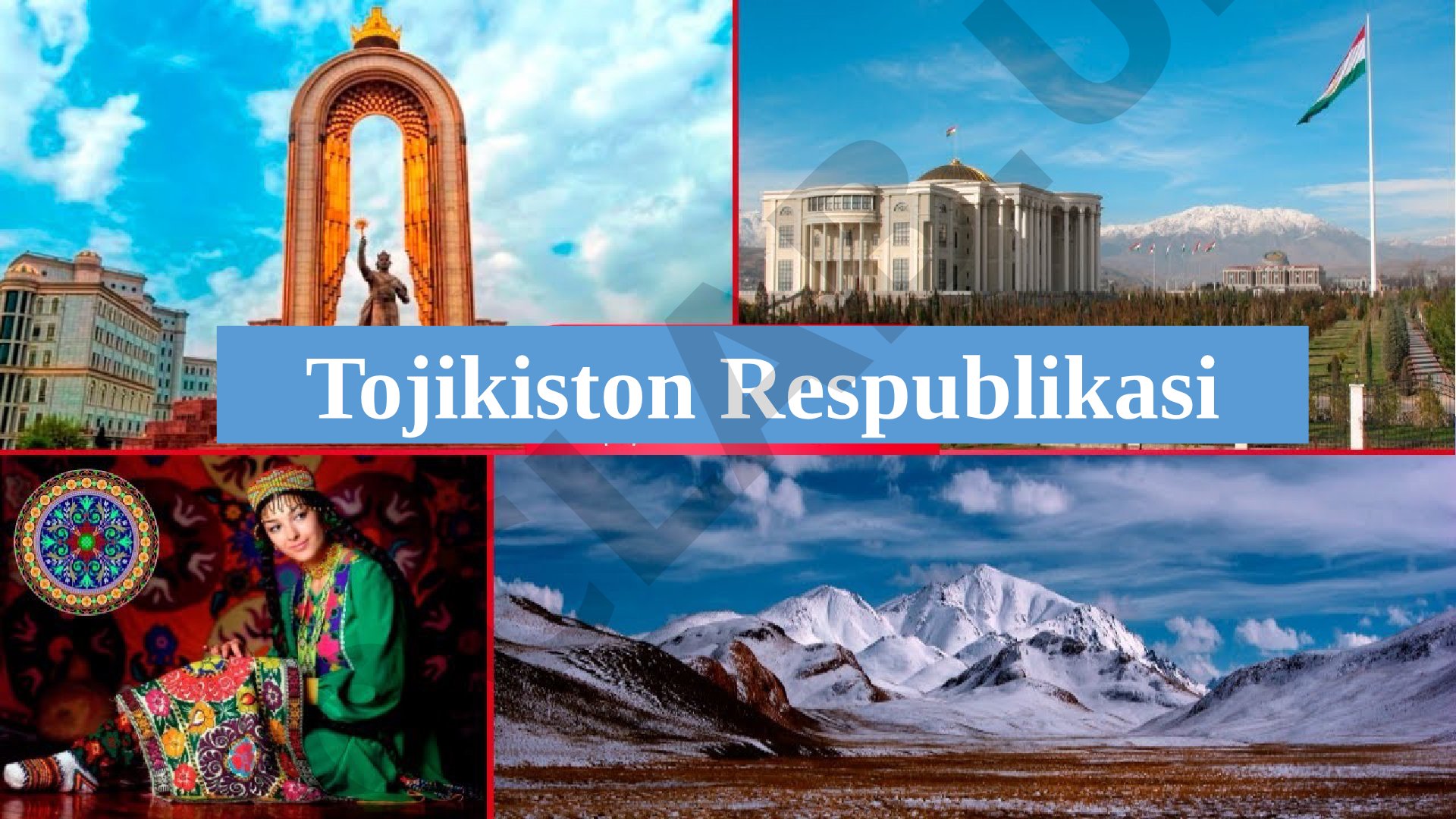 Tojikiston Respublikasi iqtisodiy-geografik tavsifi