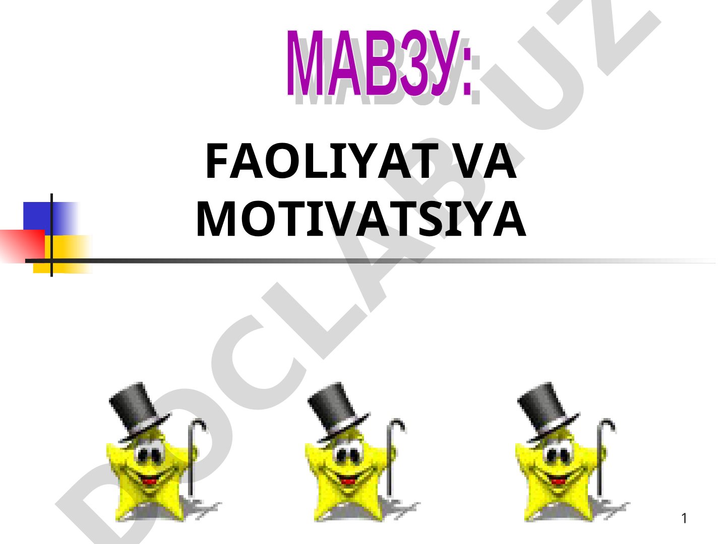Faoliyat va motivatsiya: Shaxs ijtimoiy tasirlar mahsuli sifatida