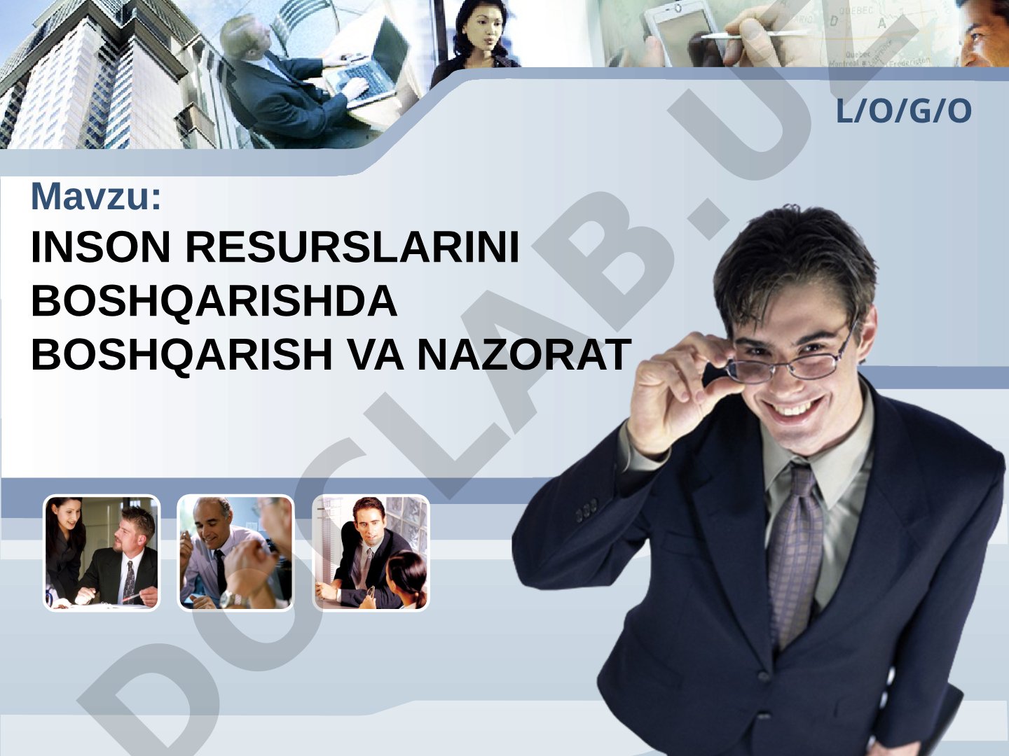 Inson resurslarini boshqarishda boshqarish va nazorat